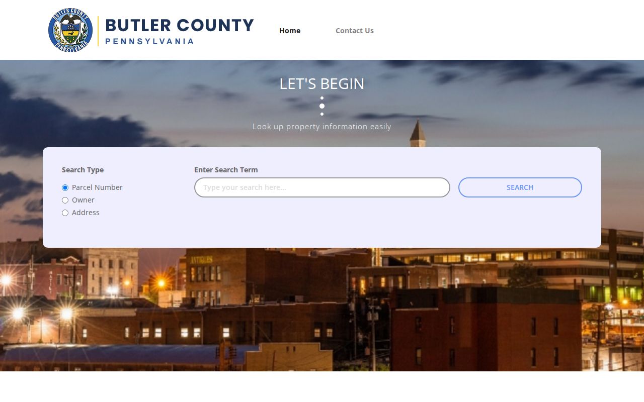 Cranberry Township residents directory Butler County property search